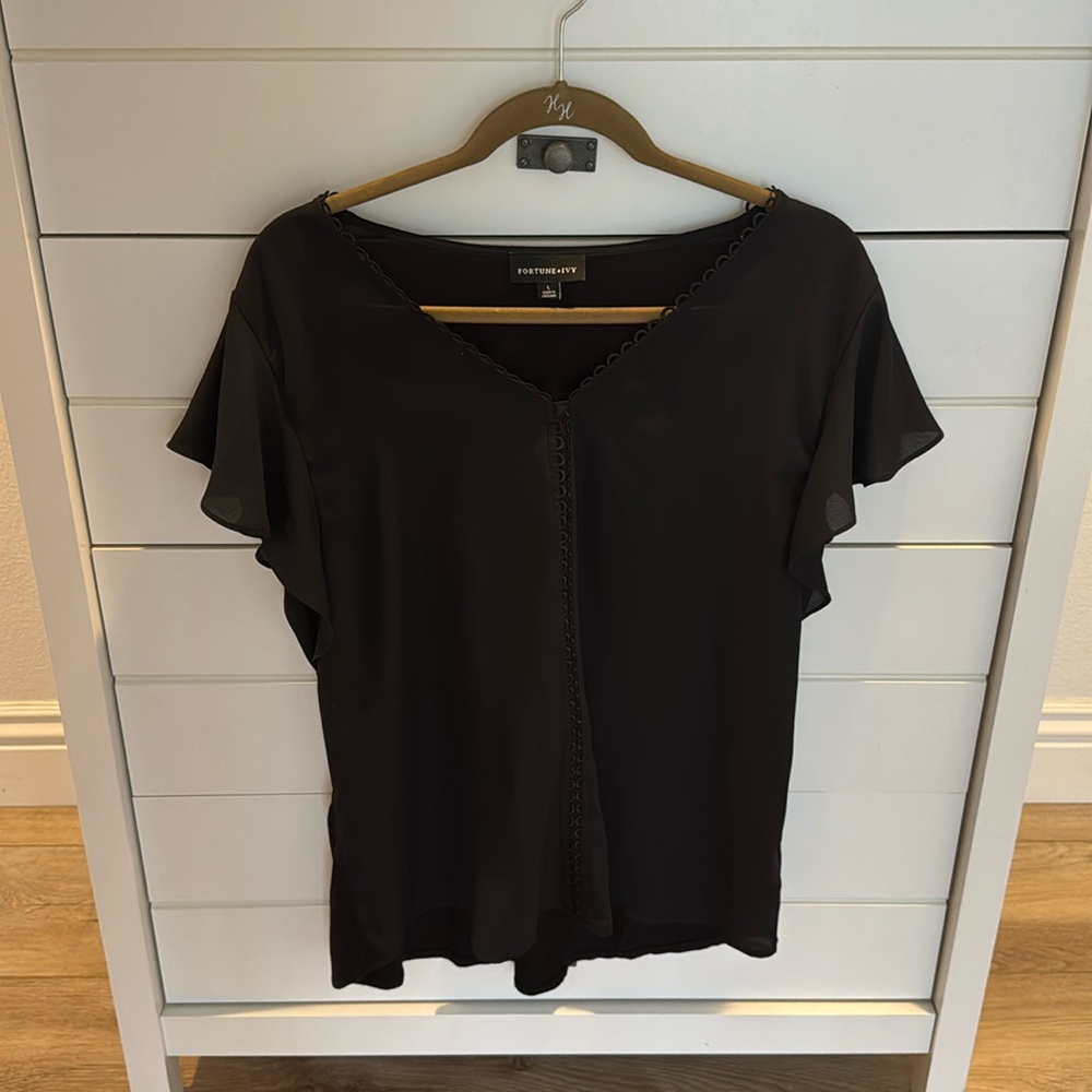 Fortune + Ivy Women’s Top L